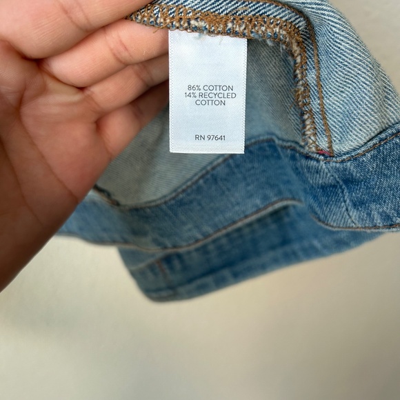 J. Jill plus size 3X lightweight denim jean jacket blue medium wash cotton NEW - Picture 13 of 14